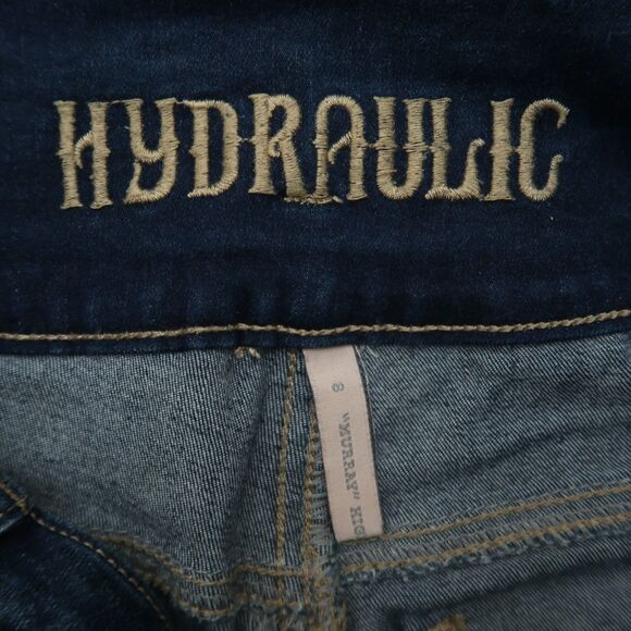 Hydraulic Jeans Women's Size 8 High-Rise Murray Ankle Skinny Denim 27" Inseam - Picture 10 of 16